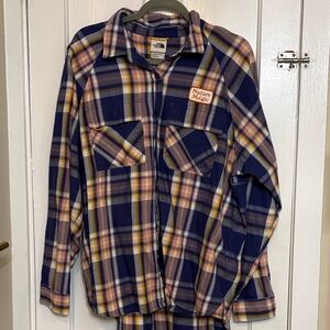 The North Face Multicolor Plaid Button Down Shirt Nature Is Magic